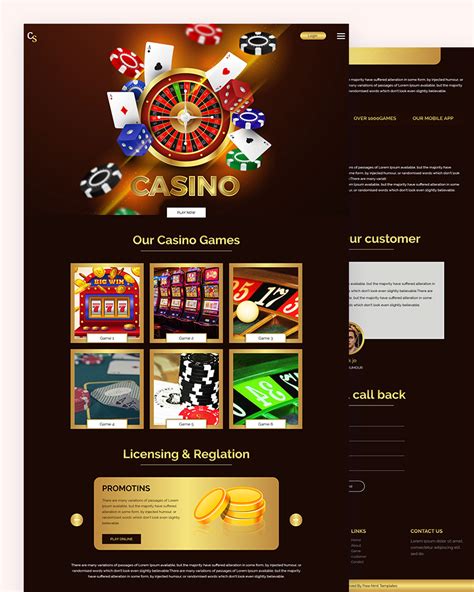 casino html free template